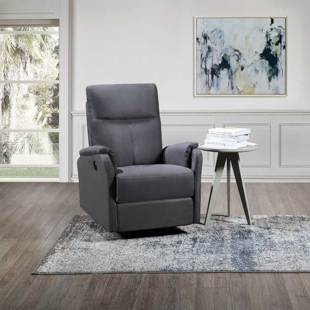 Power Recliner Chair w/ Modern Features for Your Home Theater Seating Experience