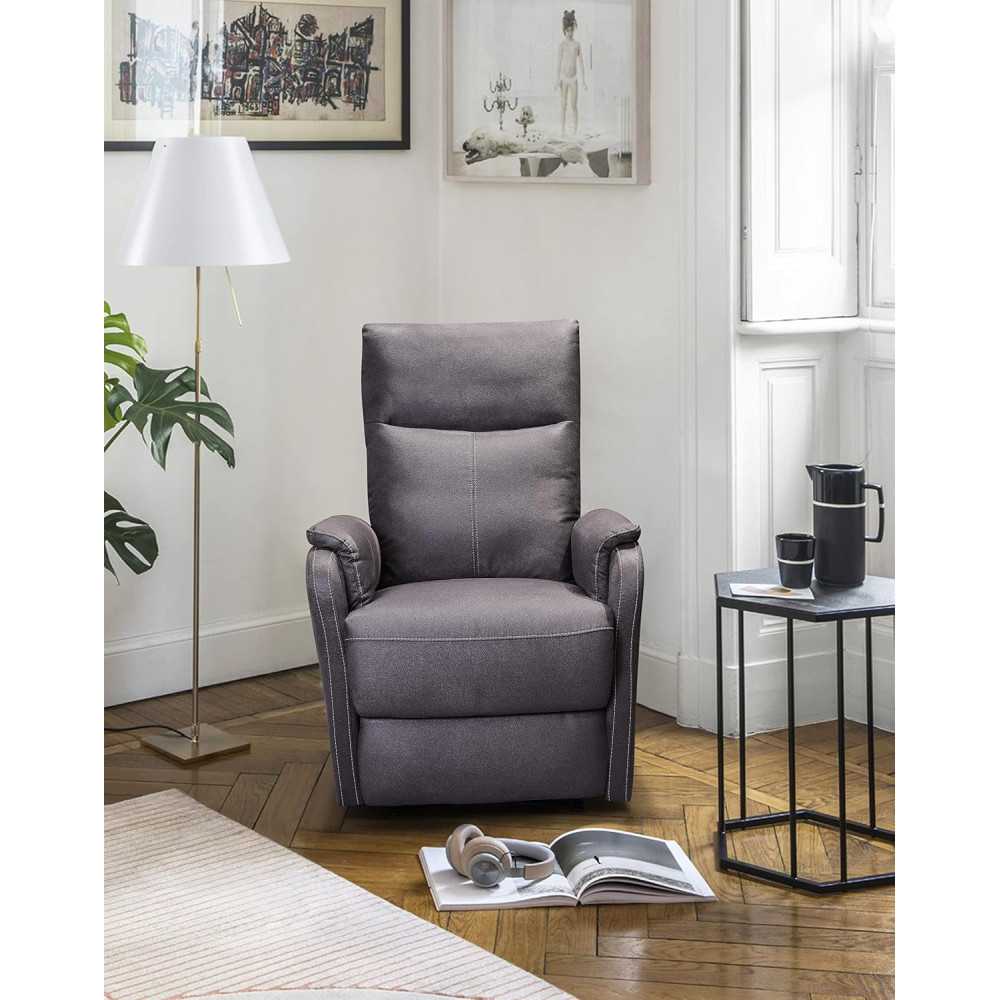 Power Recliner Chair w/ USB Charging for Bedroom or Home Theater Seating