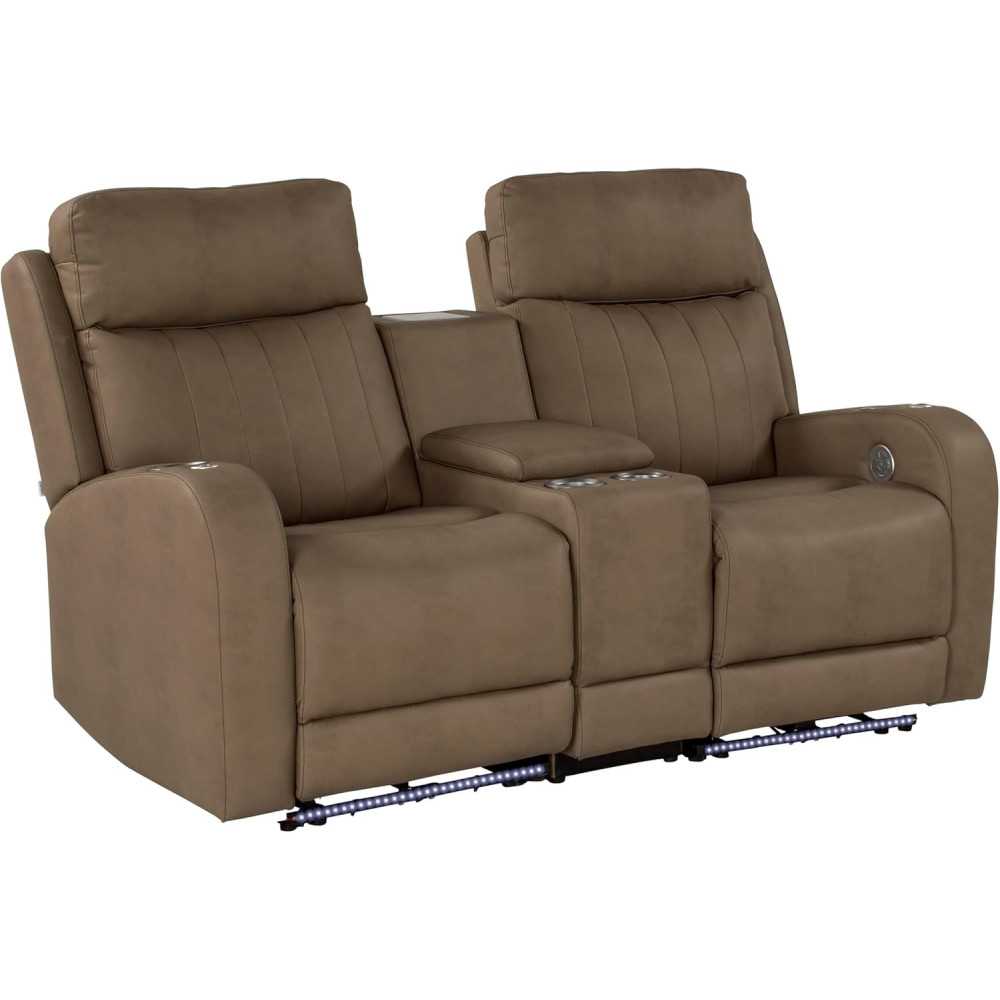 Thomas Payne® Seismic Series Luxury RV Theater Seating Recliner with Remote Control Power Recline, Massage, and Lumbar Support