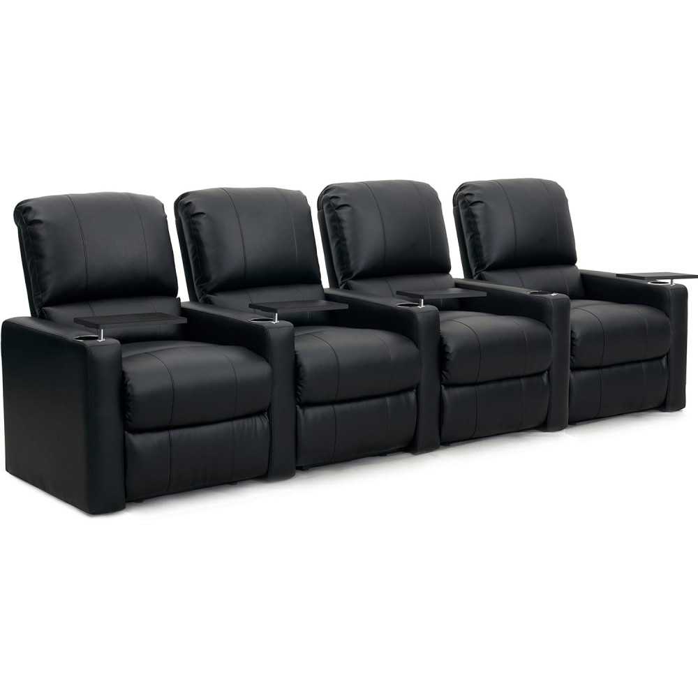 XS300 Leather Home Theater Recliner Set