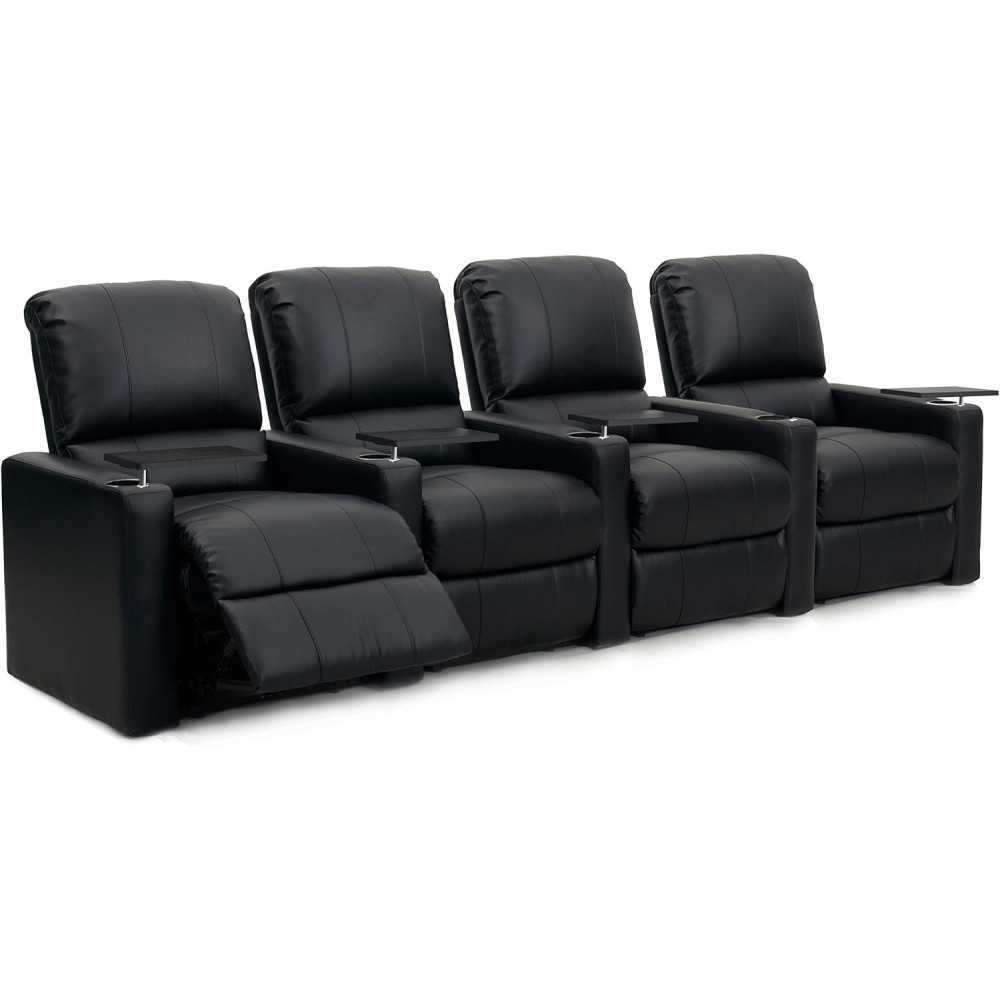 XS300 Leather Home Theater Recliner Set