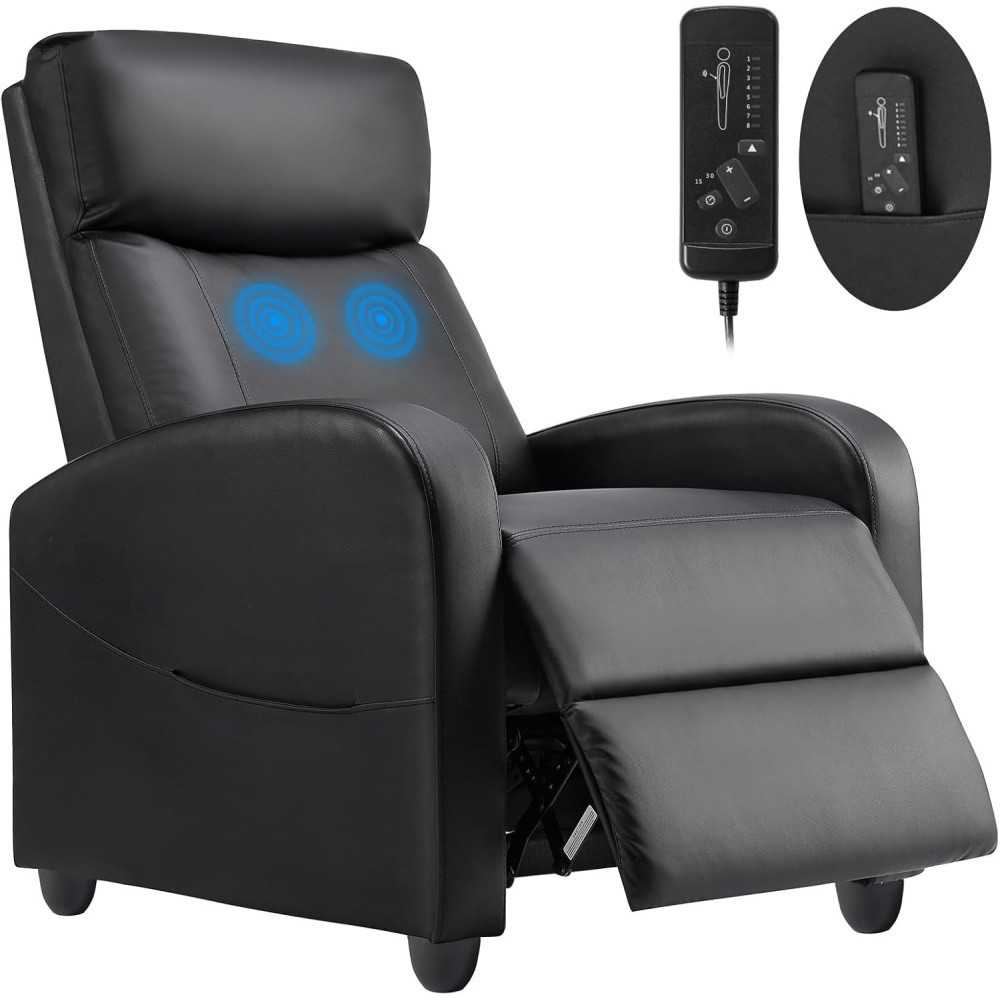 XS300 Leather Home Theater Recliner Set