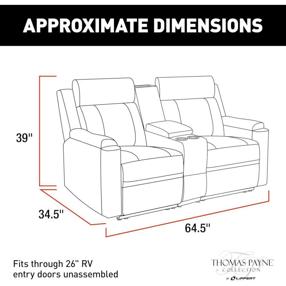 Thomas Payne Heritage Series Home Theater Seating Set