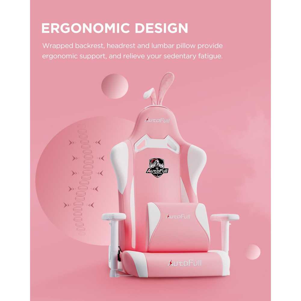 Ergonomic Wingless Cushion Gaming Chair | TekChoice Electronics