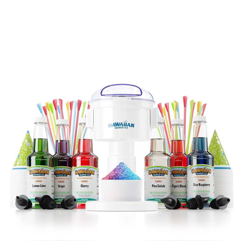 Complete Hawaiian Shaved Ice Kit