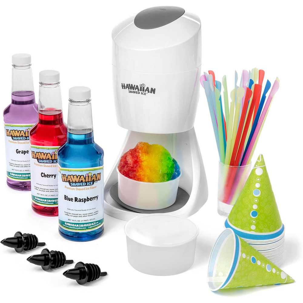 Complete Hawaiian Shaved Ice Kit