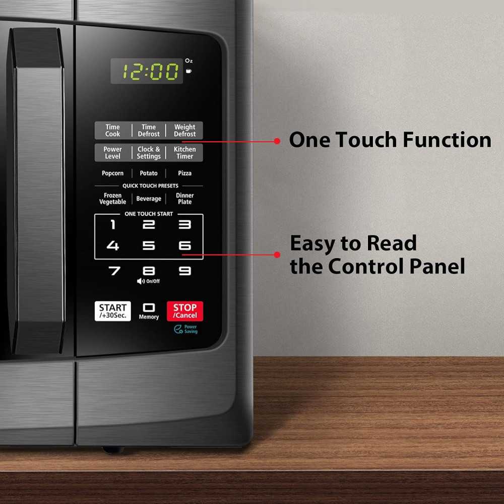 Toshiba 0.9 Cu.Ft. Microwave Oven For Modern Kitchens