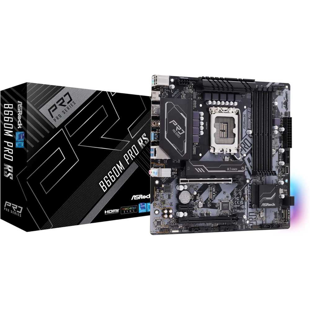 ASRock B660M Pro RS LGA1700 Motherboard