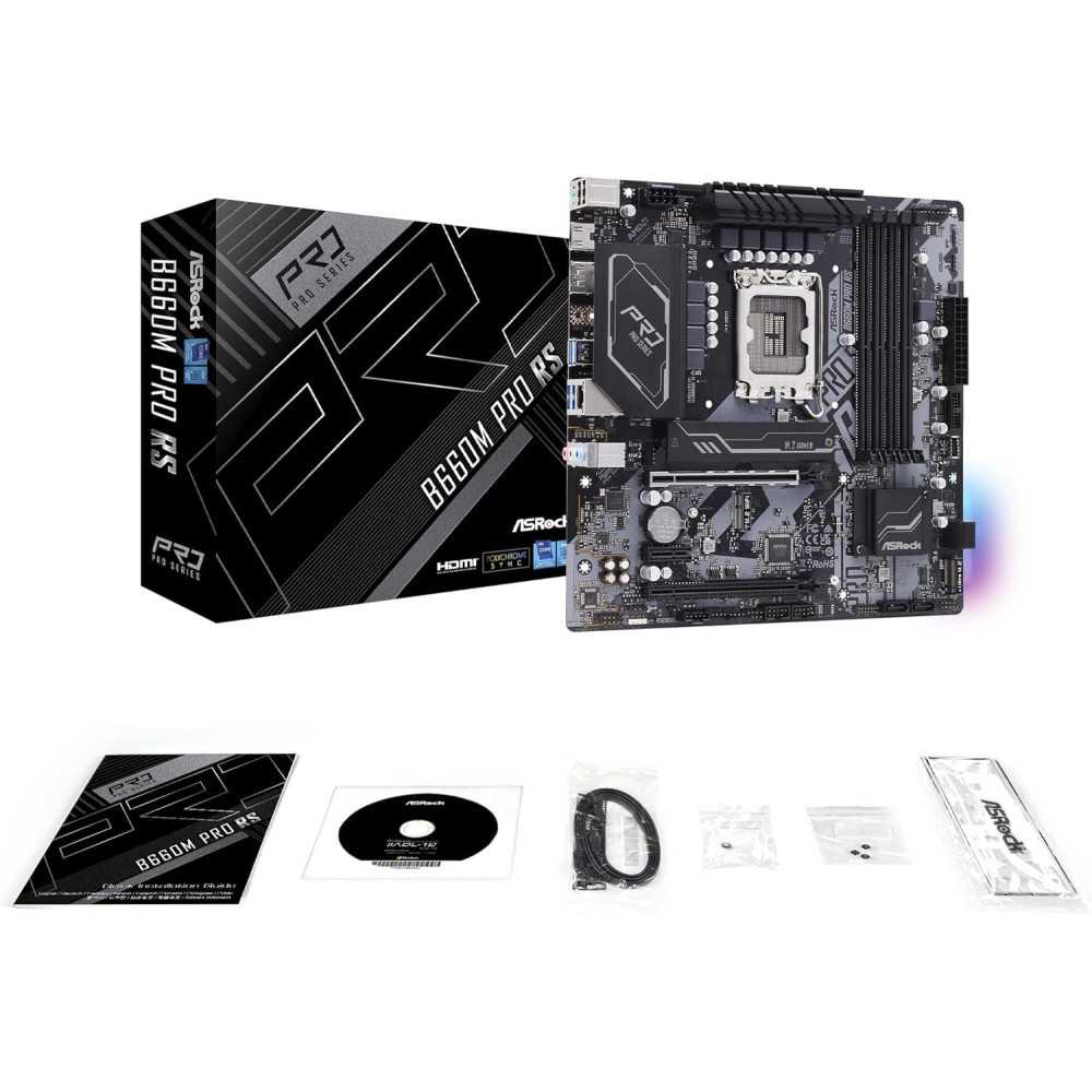 ASRock B660M Pro RS LGA1700 Motherboard