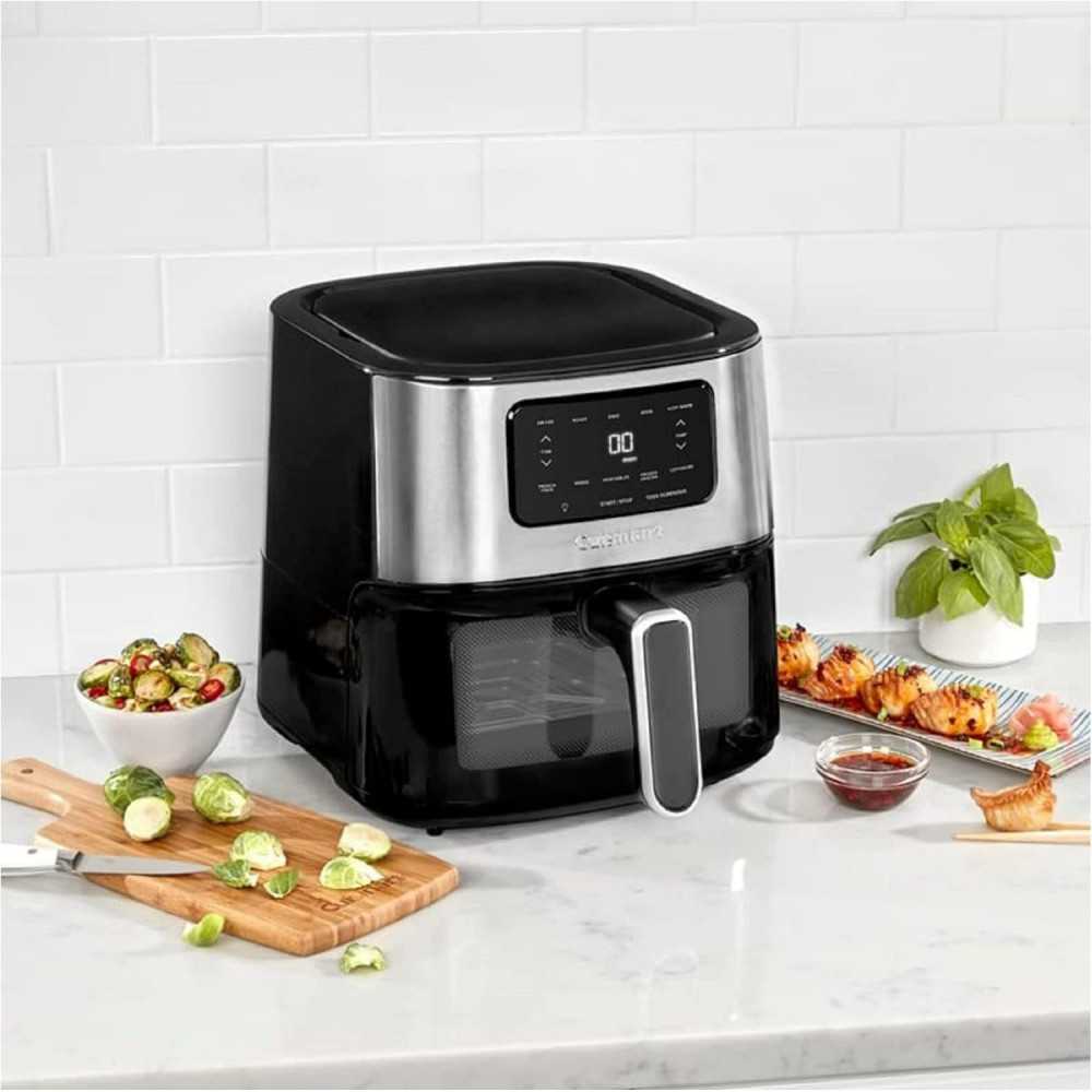 Cuisinart 6-Qt Stainless Steel Air Fryer Oven AIR-200 - Your Go-To for Quick & Easy Meals