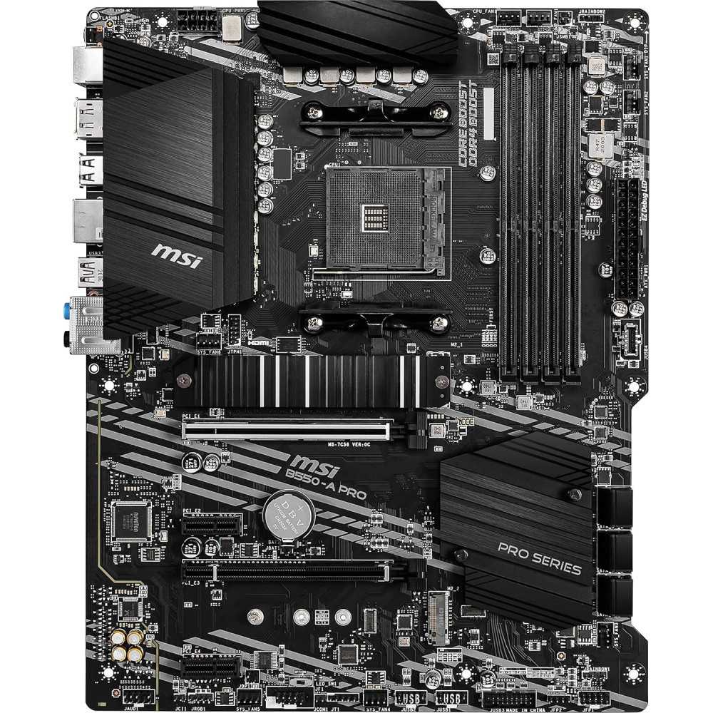 MSI B550-A PRO ProSeries: Motherboard for AMD Ryzen 5000 Series