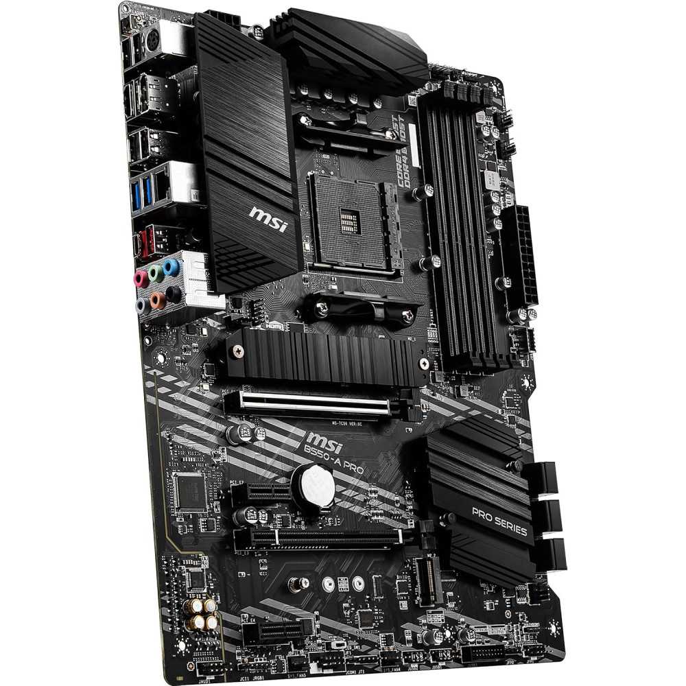 MSI B550-A PRO ProSeries: Motherboard for AMD Ryzen 5000 Series