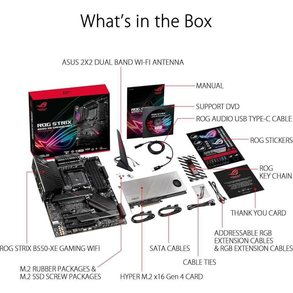 ASUS ROG Strix AMD AM4 Motherboard w/ WiFi 6 and Addressable RGB