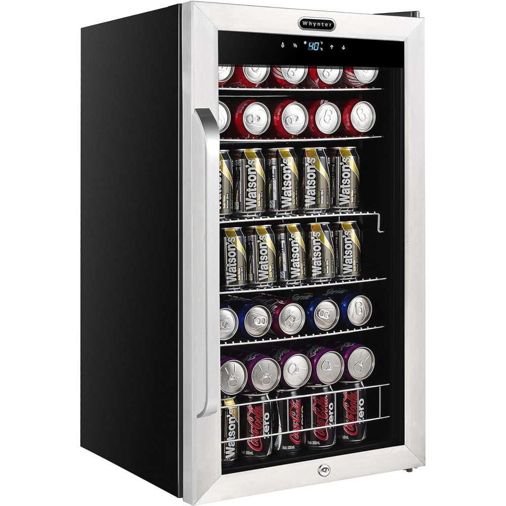 121 Cans BR-1211DS Beverage Refrigerator