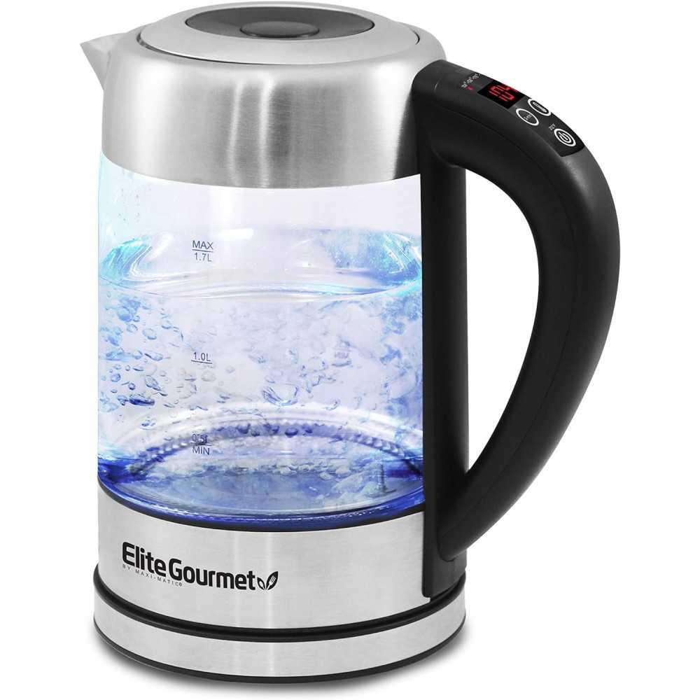 Glass Electric Tea Kettle for Fast Boiling and Safety Features