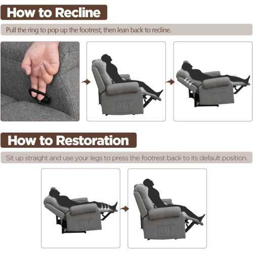 RV Loveseat Recliner with Central for Your Home Theater Seating or Living Room Retreat | TekChoice Electronics