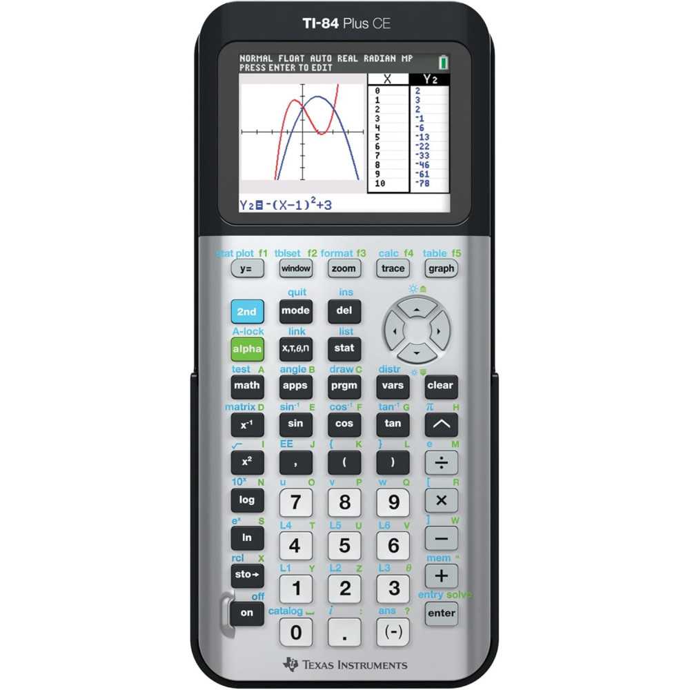 Texas Instruments TI-84 Plus CE Color Graphing Calculator