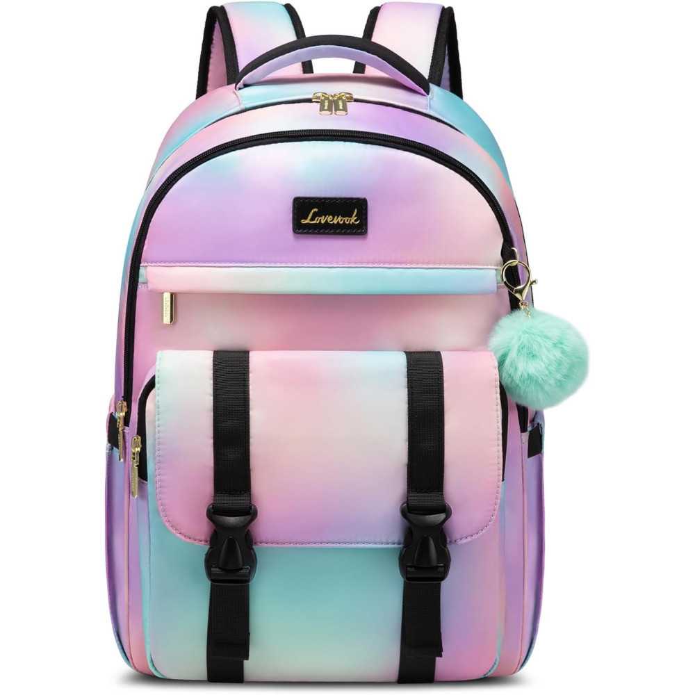 Extra Large School Backpack w/ USB Port and TSA Approval