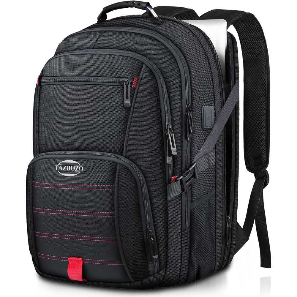 Extra Large School Backpack w/ USB Port and TSA Approval