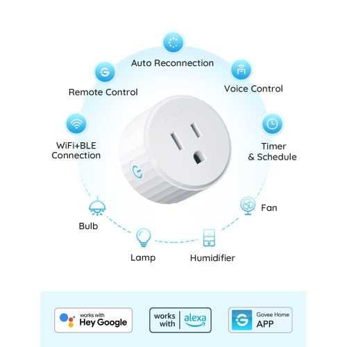 Smart WiFi Outlet for Alexa and Google Assistant | TekChoice Electronics