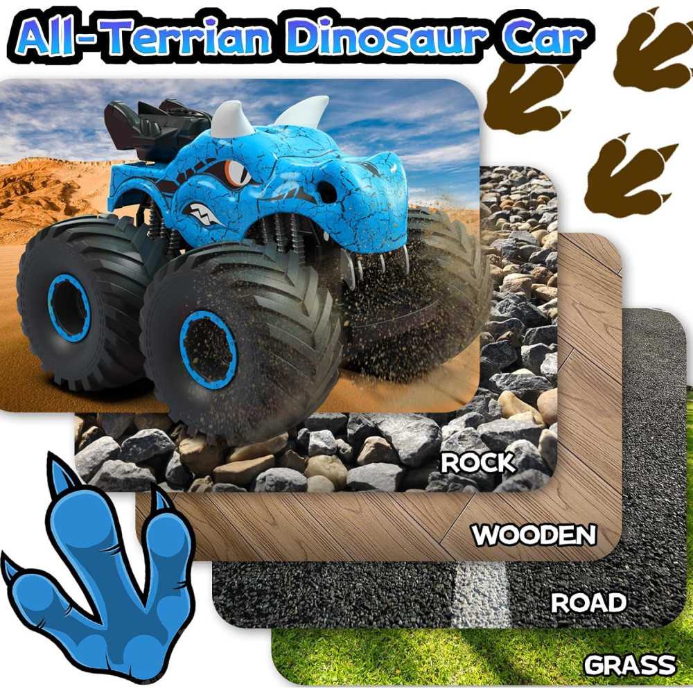 Roar and Roll: Dinosaur Remote Control Car