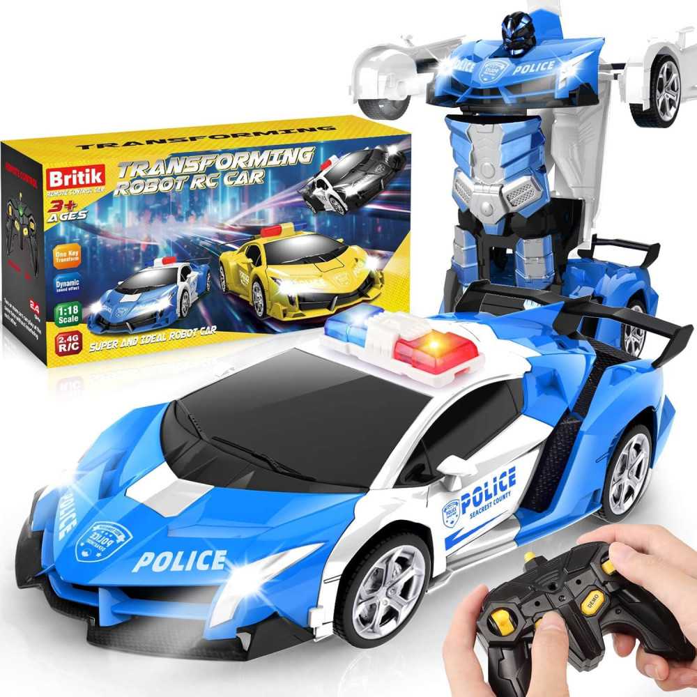 Transforming Remote Control Toy Car