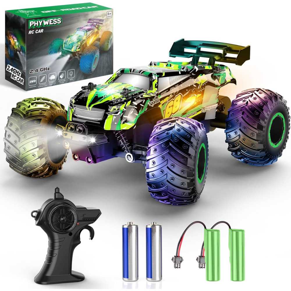 Top 2.4GHz Remote Control Off Road Monster Trucks w/ Lights