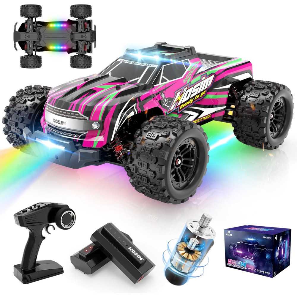 All Terrain Remote Control Car w/ 36 KPH High Speed 4WD for Off-Road Adventures