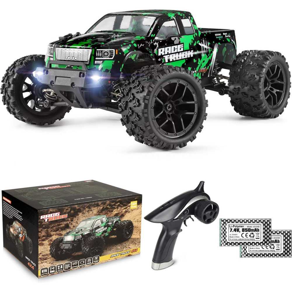 1:18 Scale 4WD Remote Control Car w/ Upgrade Brush Motor