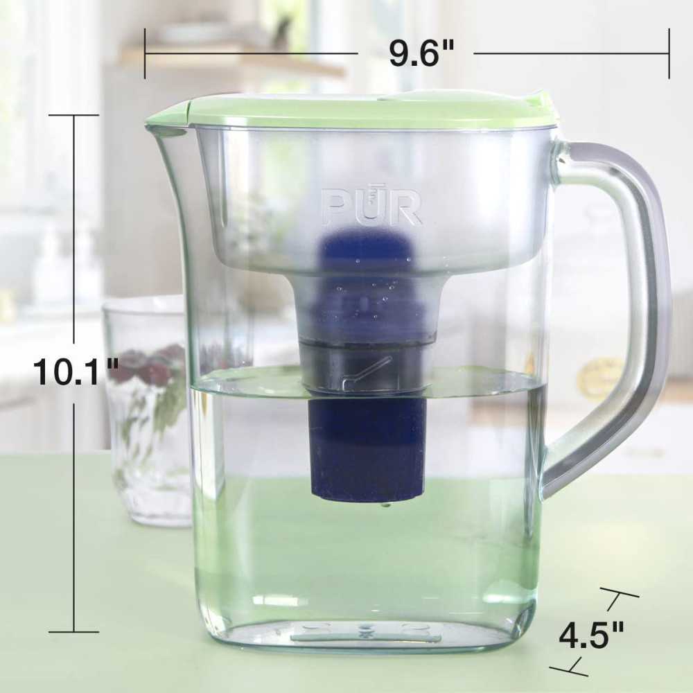 PUR 7-Cup Pitcher Water Filter for Cleaner, Faster Filtration