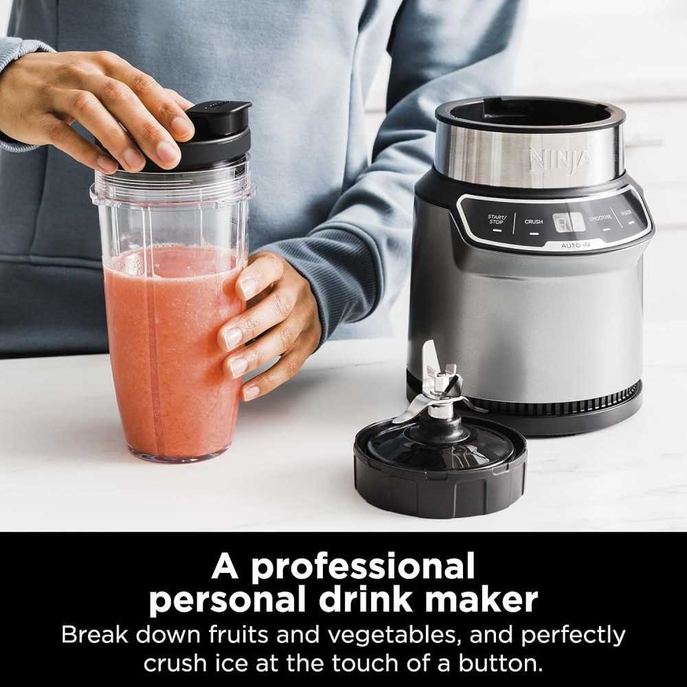 Ninja NutriPro Personal Blender for Smoothies, Salsa, Shakes, and Frozen Drinks | TekChoice Electronics