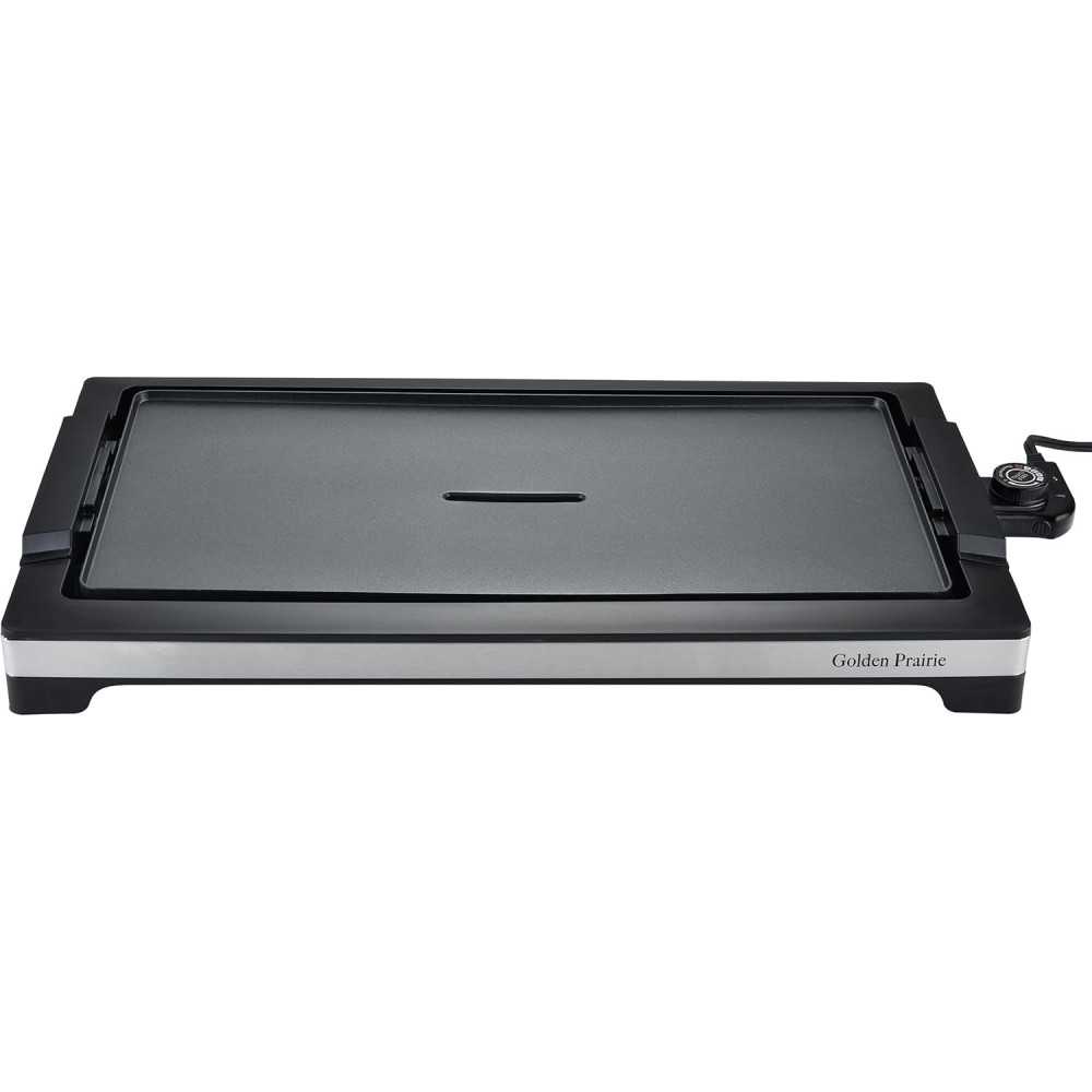 Electric Indoor Griddle and BBQ Grill for Fast, Flavorful Cooking