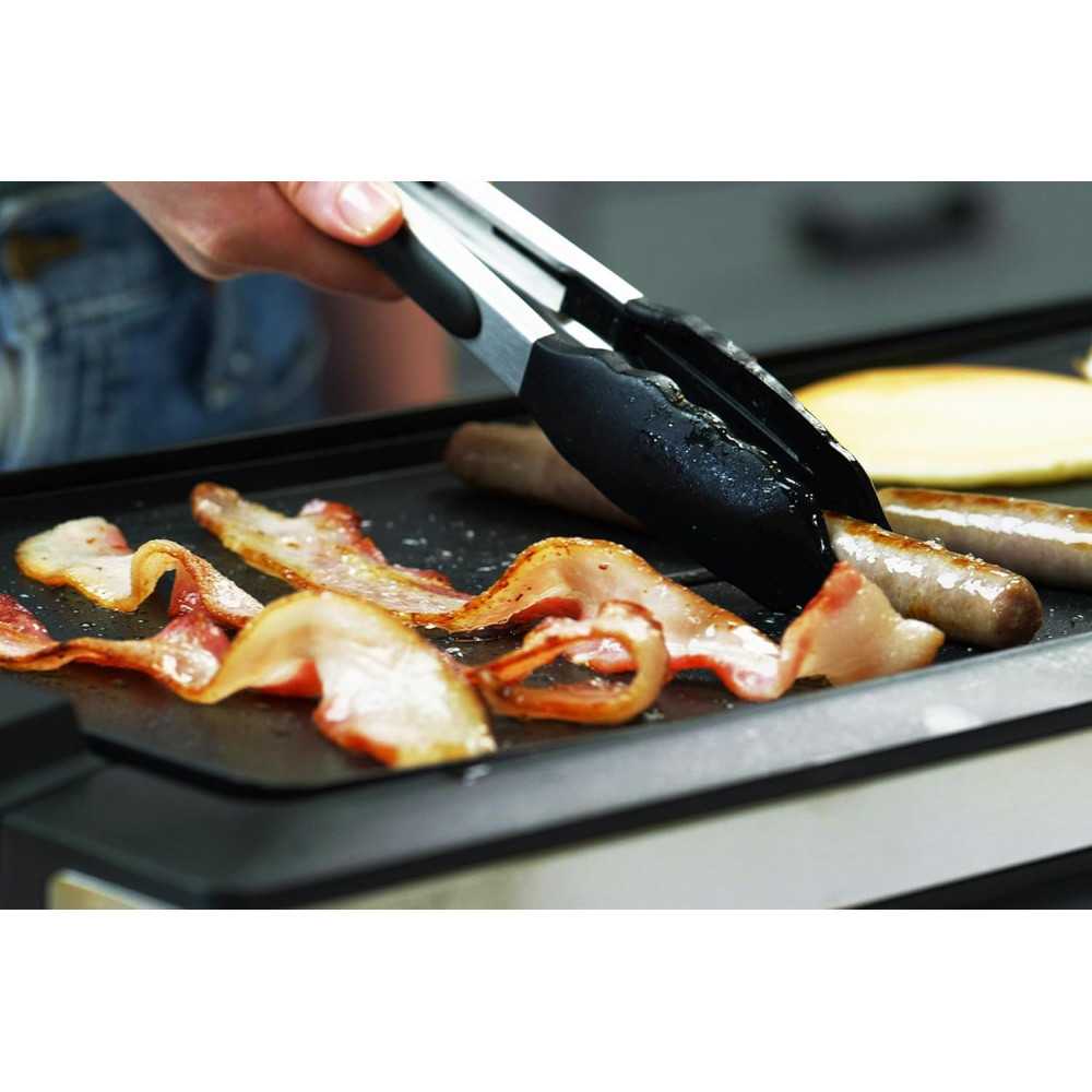 Electric Indoor Griddle and BBQ Grill for Fast, Flavorful Cooking