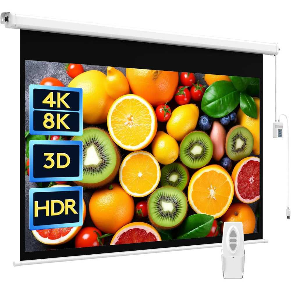 100 inch Electric Motorized Projector Screen