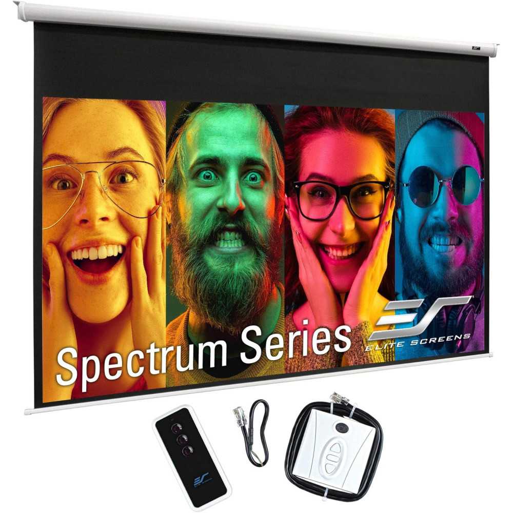 Elite Screens Spectrum 90 - 110 inch Electric Motorized Projector Screen