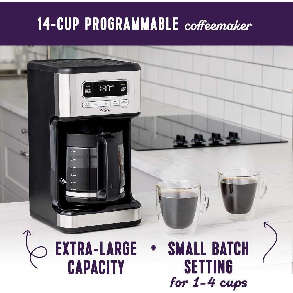 Mr. Coffee 14 Cup Programmable Coffee Maker | TekChoice Electronics