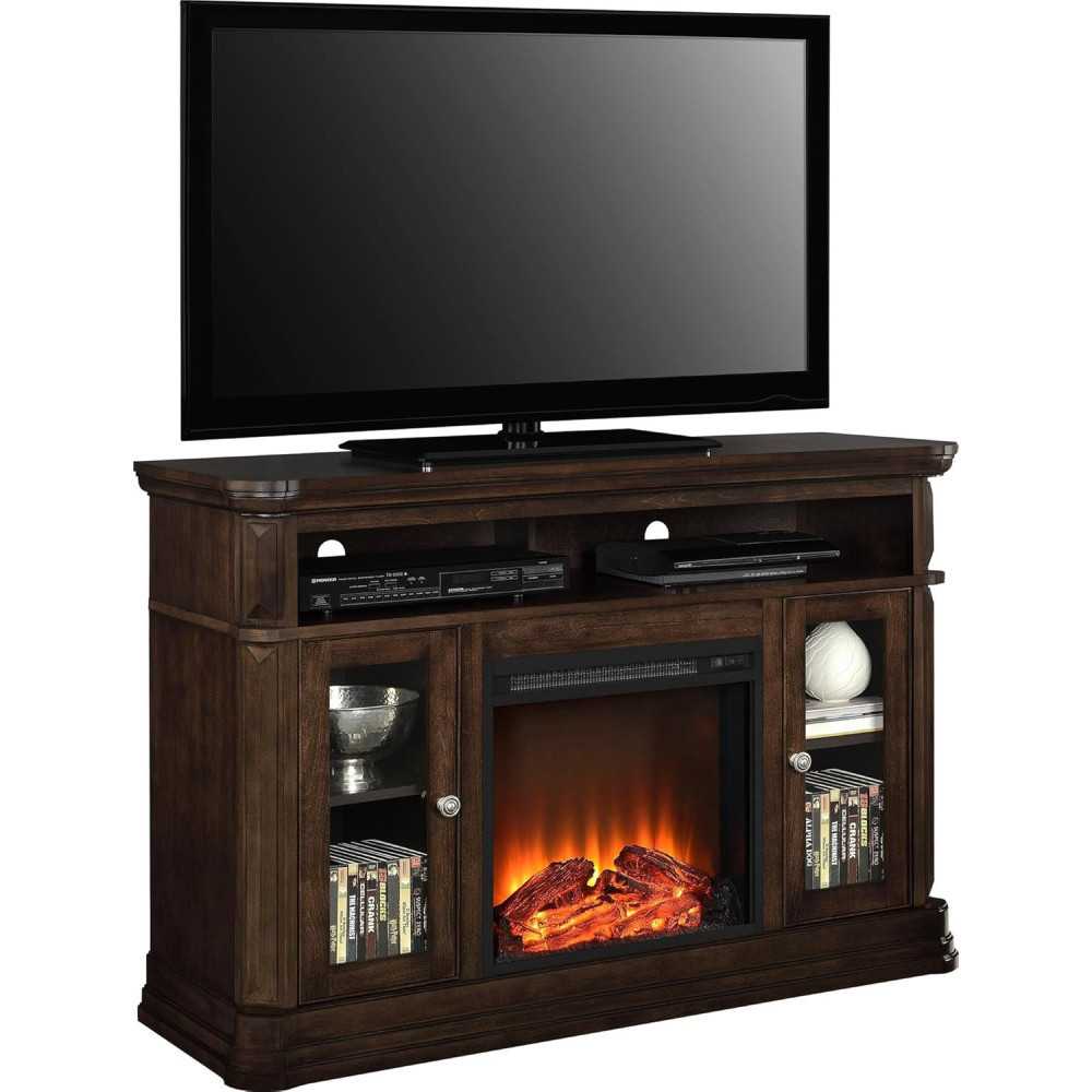 Home Brooklyn Fireplace TV Stand