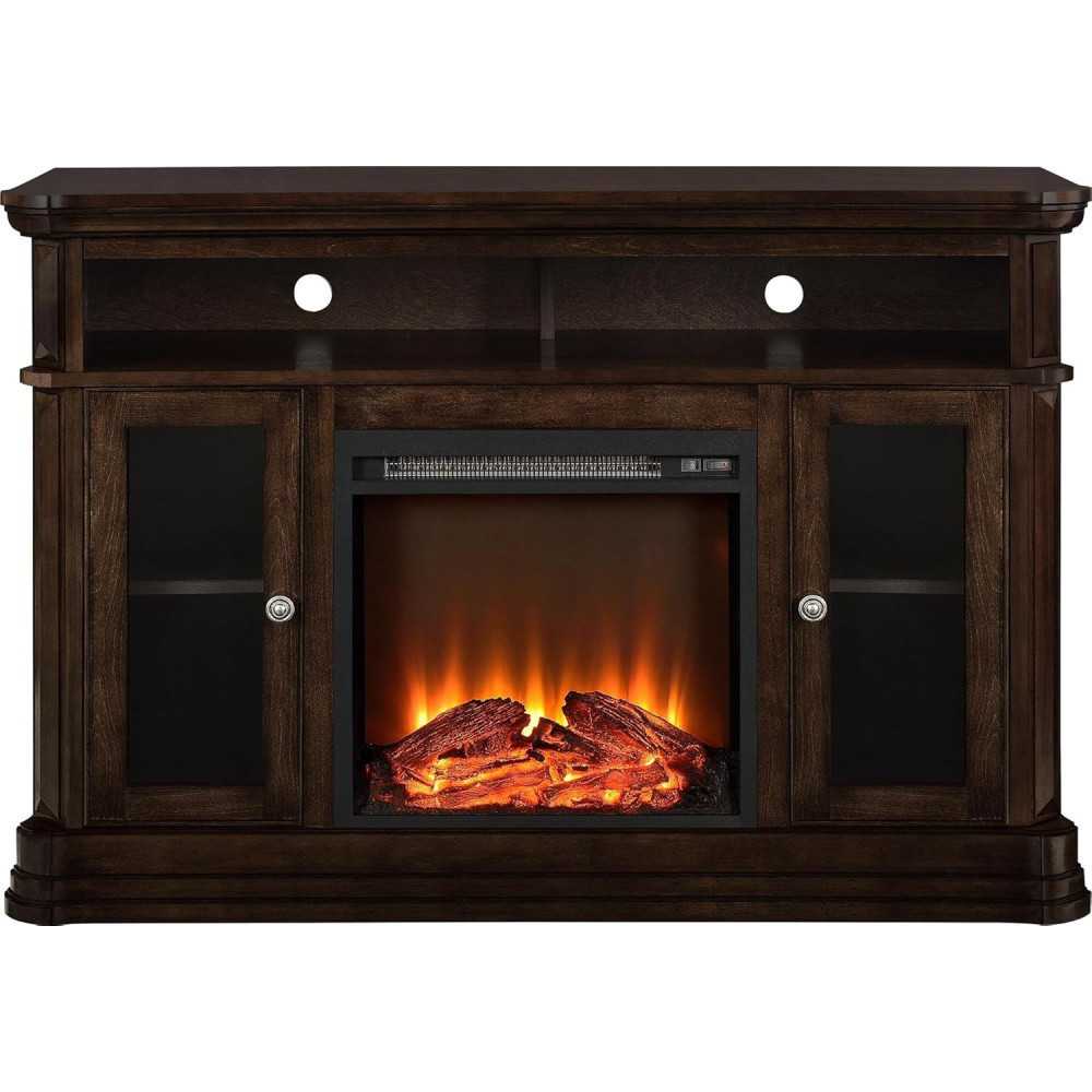 Home Brooklyn Fireplace TV Stand