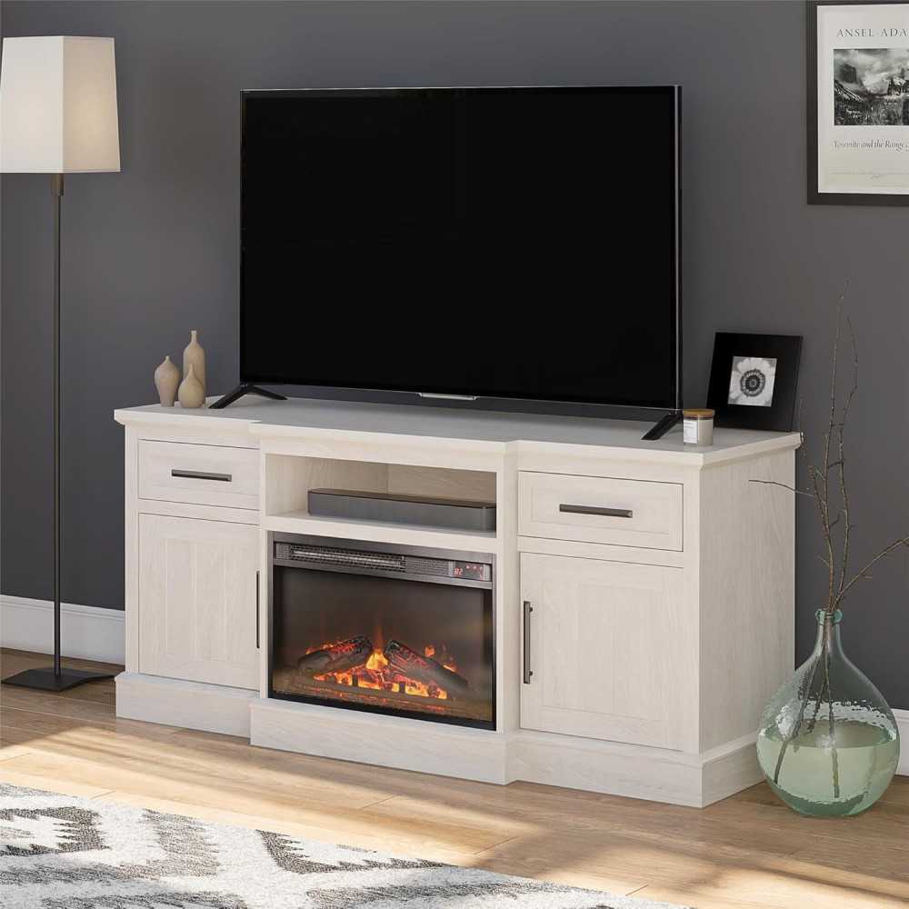 Home Lumina Electric Fireplace TV Stand