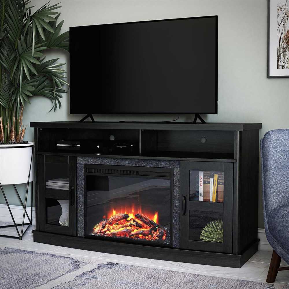 Home Brooklyn Fireplace TV Stand