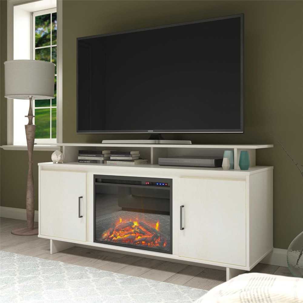 Home Brooklyn Fireplace TV Stand