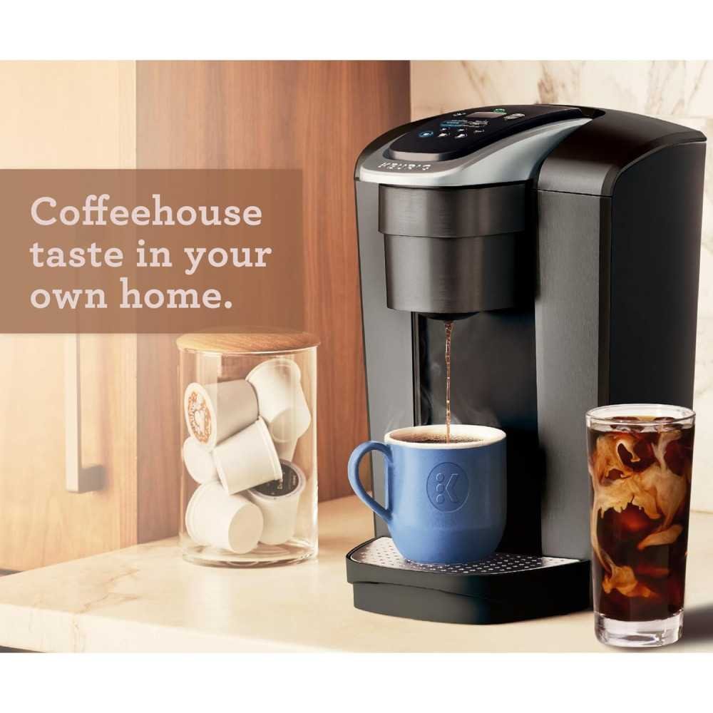 K-Elite Single Serve Coffee Maker with Personalized Strength and Temperature Control | TekChoice Electronics