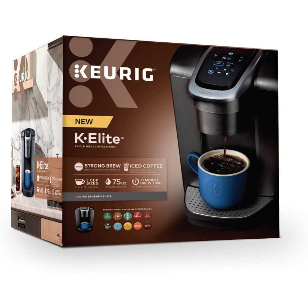 K-Elite Single Serve Coffee Maker with Personalized Strength and Temperature Control | TekChoice Electronics