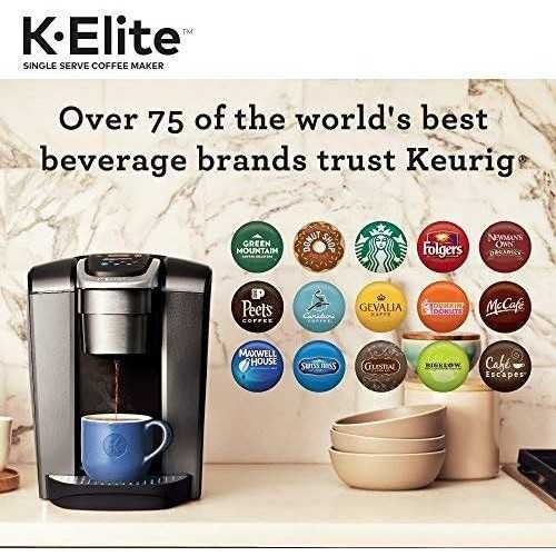 K-Elite Single Serve Coffee Maker with Personalized Strength and Temperature Control | TekChoice Electronics