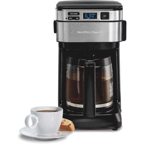 12-Cup Coffee Maker with Front Access Easy Fill & Pause and Serve Feature | TekChoice Electronics