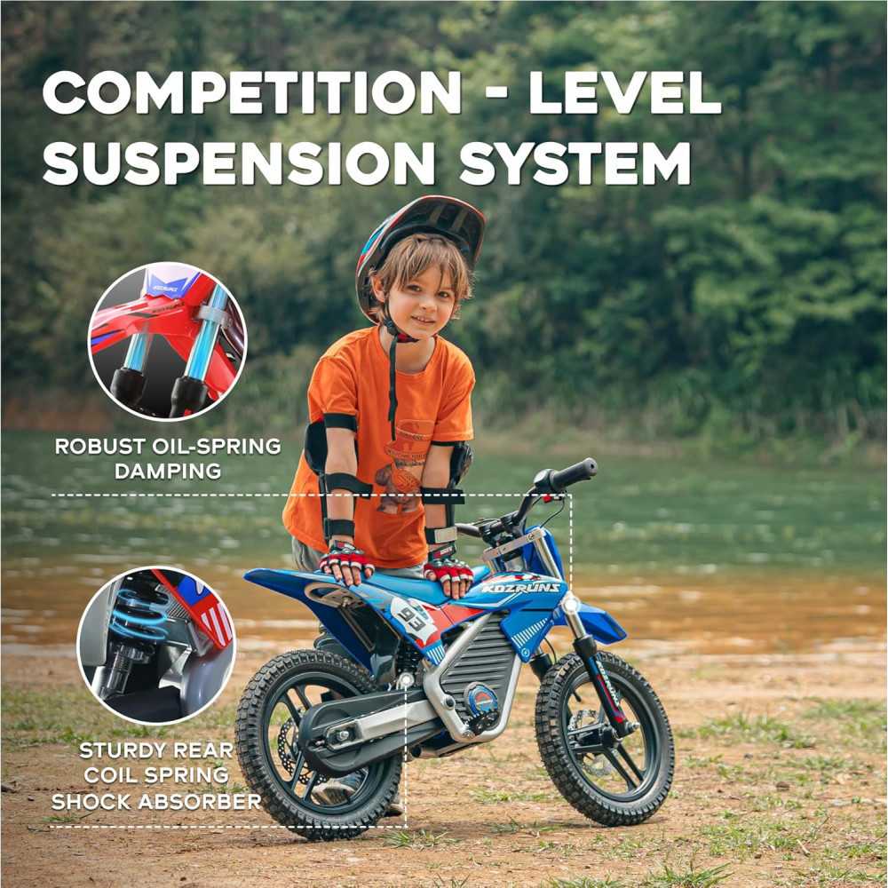 Electric Dirt Bike - High Speed Racing Fun for Kids 3-7 Years, Top-Notch Performance & Safety Features