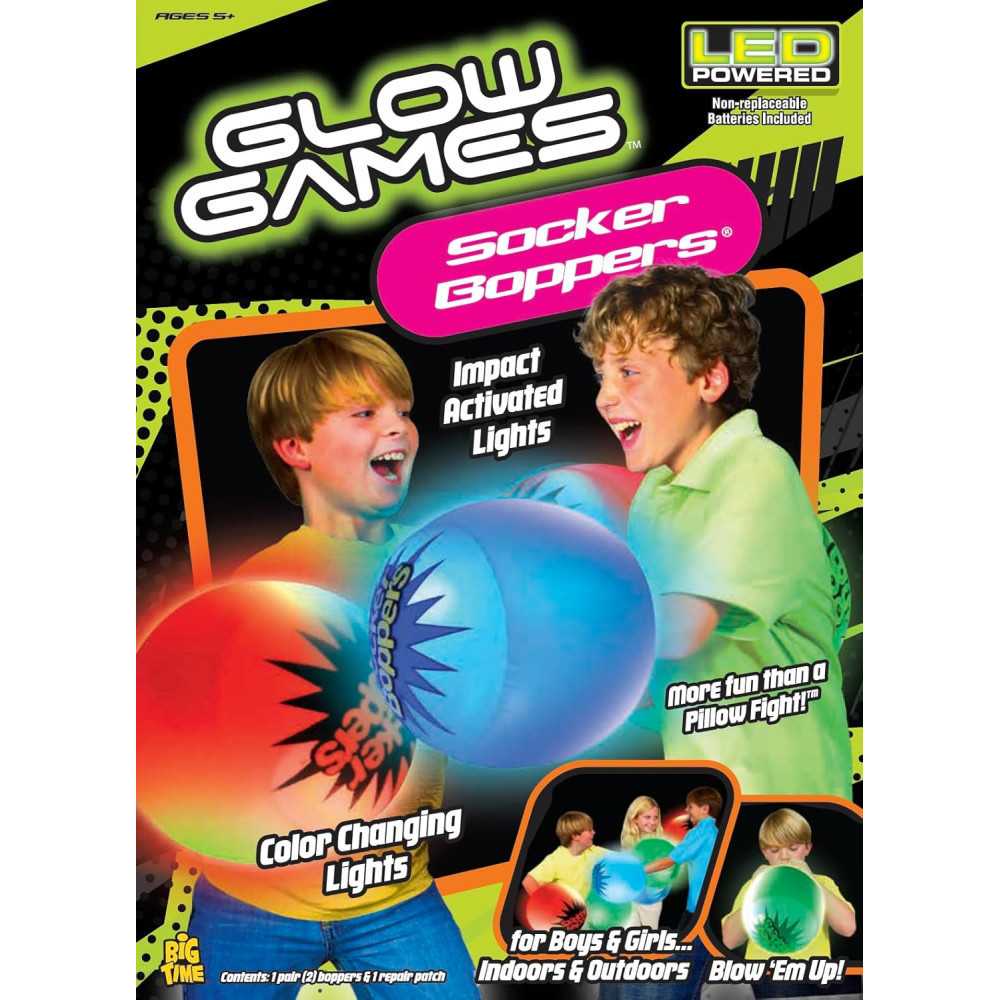 Socker Boppers LED Impact-Activated Light Up Pair