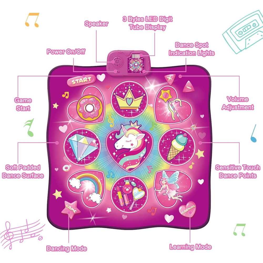 Top Dance Mat Gifts for Kids 3-12 Years Old