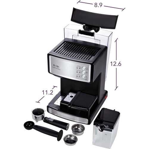 Mr. Coffee Stainless Steel Espresso and Cappuccino | TekChoice Electronics