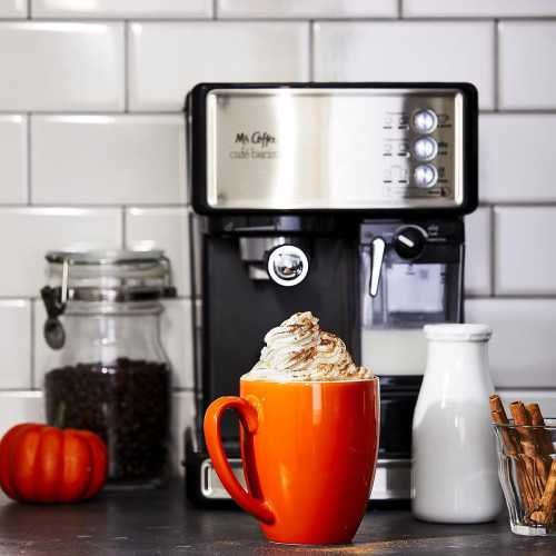 Mr. Coffee Stainless Steel Espresso and Cappuccino | TekChoice Electronics